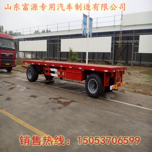 8米2軸自卸牽引桿全掛車價格公布，梁山掛車廠引領專用汽車銷售新潮流