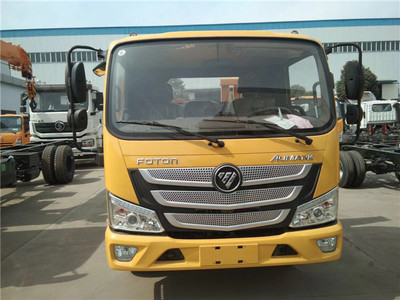 福田歐馬可藍牌一拖二清障車 道路救援的高效專業解決方案